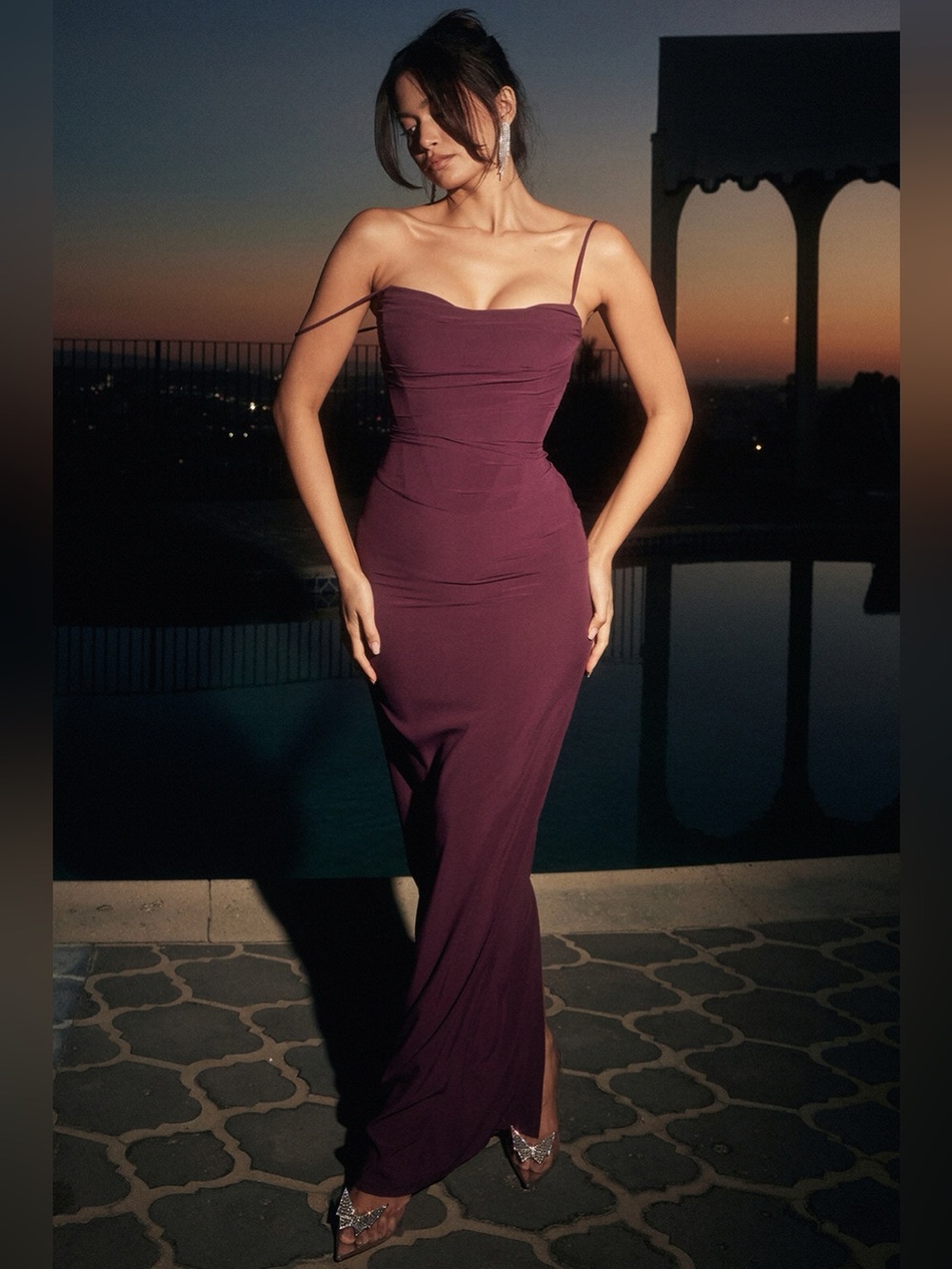 dress the population anna crochet lace sheath dress Women's Dresses | Bianca Slip | Kosturova Gianni Versace S/S 1995 upload-20230927 Size:US 20/UK 22/EU 50 The high neck and